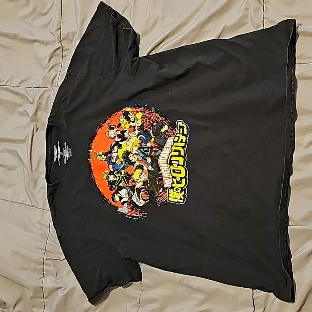 My Hero Academia Black shirt 2xl XXL